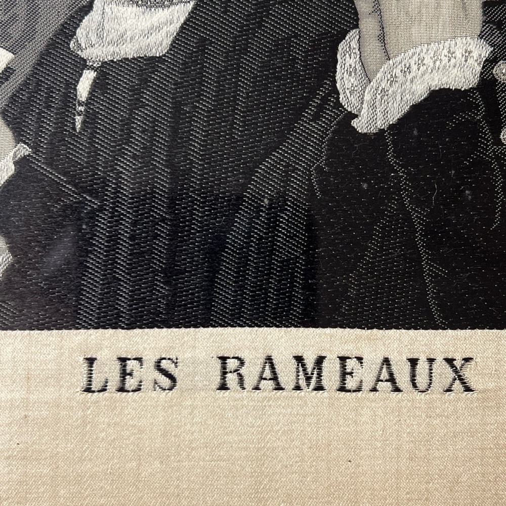 Rare antique French framed silk artwork embroidered artist signed collectible - Picture 5 of 14